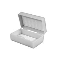 10PCS/Set ISI 12 Slide Box Slide Preparat Plastik Kotak Preparat Mikroskop Untuk Digunakan di labora
