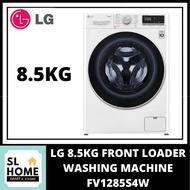 LG FV1285S4W 8.5KG FRONT LOADER WASHING MACHINE WITH AI DIRECT DRIVE™ & STEAM™