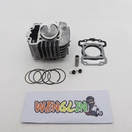 เสื้อสูบ WAVE110i DREAM SUPERCUB ลูกสูบ + แหวนสูบ 53 54mm เสื้อลูกสูบเดิม ดรีม เวฟ w110i มีปะเก็น เส