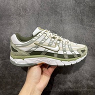 [Pure Original CS Version] NK P-6000 Retro Dad Casual Sneakers White Gray Green HJ7246-100