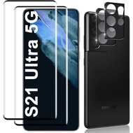 Supcase ฟิล์มป้องกันหน้าจอ Lcd แบบเต็มจอสำหรับ Samsung Galaxy S21 Ultra/ S20 Fe ฟิล์มป้องกัน2P + ฟิล