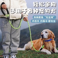 2.3m long dog leash, non-stretching dog leash, ant2m 3m Lengthened Dog Walking Leash Do Not Strangle
