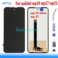 100% Test Original For OUKITEL WP17 WP19 WP21 WP21 WP27 LCD Display New Oukitel WP17 Touch Screen Di