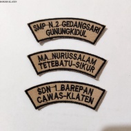 Embroidery Bet Embroidery School Location Size 8x2.8 CM Full Color Options Available Many Colors Can