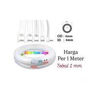 NYLON HOSE AIR HOSE NYLON HOSE/ SIZE PA (id: 4mm & od: 6mm) PRICE PER METER