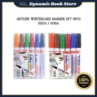 Artline Whiteboard Marker Set 6Pcs 500A / 509A