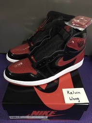 Air Jordan 1 Patent Bred