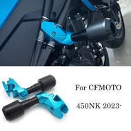 For CFMOTO 2023 450 NK Motorcycle Engine Frame Sliders Protection Crash Pad Accessories NK 450