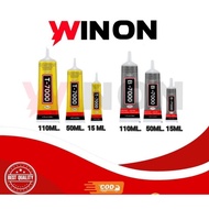 WN WIN ON - LCD TOUCHSCREEN GLUE B7000 / T7000 3ML - 15ML - 50ML - 110ML T7000 LCD TOUCHSCREEN GLUE 
