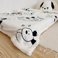 cod 2024 New Printed Thickened Cartoon Milk Fleece Lamb Fleece Blanket Nap Blanket Sofa Blanket Spri