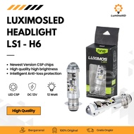 Motorcycle Headlight H6 23W White Yellow Rainproof Automatic Cub BEAT Vario Supra Mio T19 LS1 LUXIMO