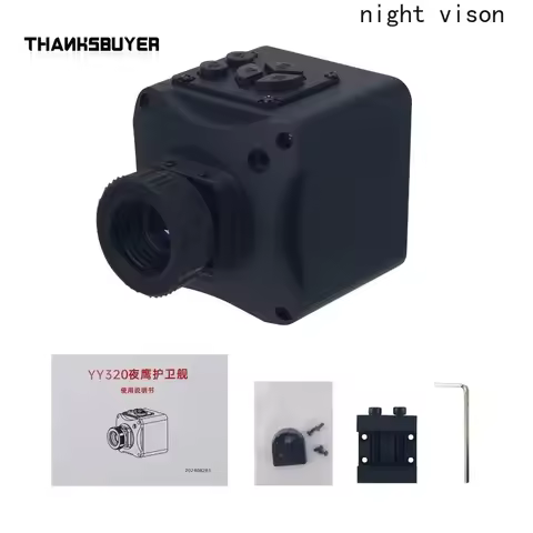 Superior Night Vision: JS Nighthawk X2 Thermal Imager (320×240 Res, 9.7mm Lens, Aluminum Alloy, Type