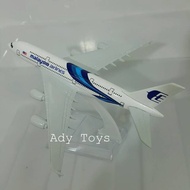 16cm MALAYSIA A380 AIRLINES Diecast Metal Aircraft