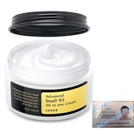 COSRX Snail Mucin 92% Repair Cream 3.52 oz, 100g, Daily Face