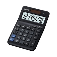 Casio 8 Digital Mini Desk Type Calculator MS-8F Dual Power Currency Exchange Tax calculation Functio