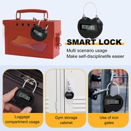 Smart Time Lock LCD Display Time Lock Multifunction Travel Electronic Timer Waterproof USB Rechargea