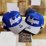 47 Brand AFRAME cap Dodgers blue gray snapback