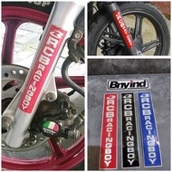 STICKER SHOCK DEPAN RCB RACING BOY CUTTING