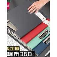 Deli a4 Folder Horizontal Vertical Version Double Folder Folding Board Folder Data Arrangement Offic