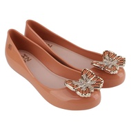 Giày ZAXY Brazil Đích Thực Nữ Giày Bướm Mới Slip-On Thấp Cắt Phẳng Jelly Thoải Mái Giày Sandal Thời