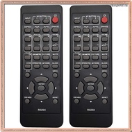 [Q B T C] 2 Piece Remote Control R025H Black ABS for  Projector CP-X5555 CP-X5550 CP-WX5505 CP-EW500