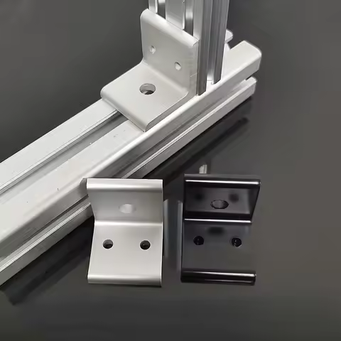 1PCS Vertical Right Angle Parts Conversion Connector 2040 to 4040 Profile Angle Code Right Angle Fas