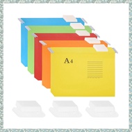 (SZHA) Hanging File Folders 25 Pack Letter SizeAssorted Colors Designed for Color Coded File Organiz