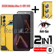 NE 2in1 Tempered Glass Privacy For ZTE Nubia Neo 3 GT 5G ZTE Nubia Neo3 GT 5G Neo3GT 5G NubiaNeo3 GT