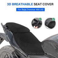 For Bajaj Dominar 400 UG Dominar400 Accessories Motorcycle Anti-Slip 3D Mesh Fabric Seat Cover Breat