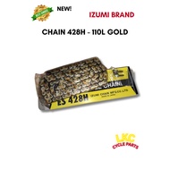 CHAIN 428H - 110L GOLD | IZUMI