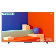 HISENSEทีวี 75A6500K Google TV 75 นิ้ว 4K UHD LED รุ่น 75A6500K ปี 2023