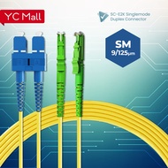 SC/UPC-E2K/APC Singlemode Duplex Fiber Optic Patch Cable 3M 5M 10M 15M 20M