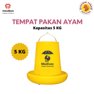 TEMPAT PAKAN AYAM 5KG medion