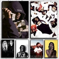 O-Osamason Stil Slime Rapper Poster High-Definition Wall Art Print For Home Living Room, Bar, And Be