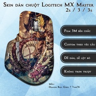 Logitech MX Master 2s / 3 / 3s mouse Skin Dragon Ball Goku 7 7vnr76 model | 3m Anti-slip Film Sticke