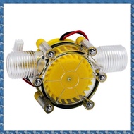 (CSID) 10W Water Flow Pump Mini Hydro Generator Turbine Flow Hydraulic Conversion
