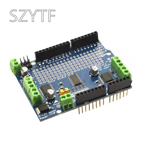 IIC I2C TB6612 Mosfet Stepper Motor PCA9685 PWM Servo Driver Shield V2 For Arduino Robot PWM Mega R3