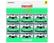 Maxell MC-60 UR Microcassettes (Pack of 9)
