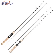 Sfeexun 1.37/1.8m UL Power 3-6LB Soft Fishing Rod For Freshwater Fishing Ultra Light Carbon Rod 1. T