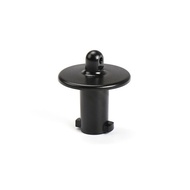 Black ABS Car Rear Seat Belt Fastener Guide Ring Buckle For Benz S W222 15 16 17