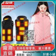 【85折+免運】新款智能充電加熱馬甲男女款雙控電熱背心石墨烯發熱衣服情侶外套🔥