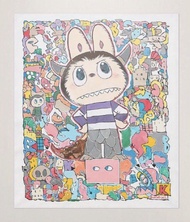 How2work labubu Everybody knows poster kashing lung (signed)