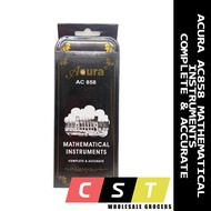 ACURA AC858 Mathematical Instruments Complete & Accurate