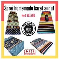 Homemade Corner Rubber Sheet Sheet Sheet No4 90x200