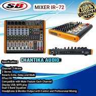 Audio MIXER 5channel MONO SOUNDBEST MIXER IR-72 ORIGINAL MIXER 5channel