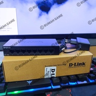 Switch D-Link DGS-108GL 8Port Gigabit Metal Unmanaged - DLink DGS108GL