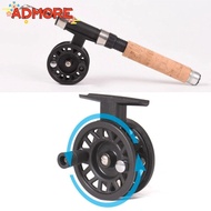 ADMORE Fly Ice Sea Fish Wheel, 50/60/70mm Light Plastic Body Ice Fishing Reel, Fishing Gear Right/Le