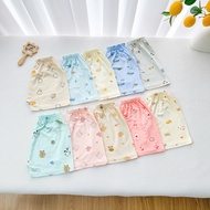 BT025 Combo of 10 pants, combo of 5 Shorts made of soft and cool elastic for boys and girls from 4-1