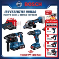 BOSCH GBH 185-LI Rotary Hammer GWS 18V-8 Angle Grinder GSB 185-LI Combi Bosch Combo GBH185 GSB185 GW