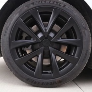 [4.4 Event] Tesla Hub Cap (4 Pcs) model3 Hub Spider Web Hub Cap 18Plaid Accessories Modified Tesla
